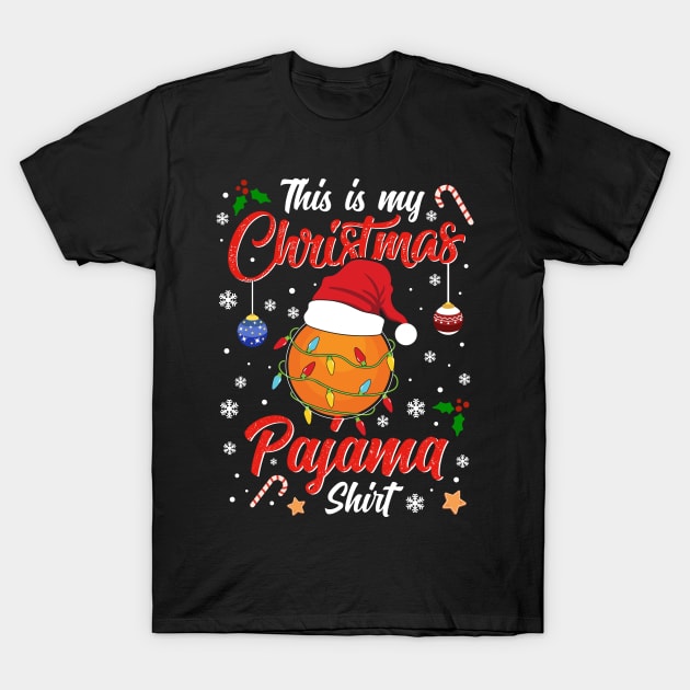 Funny Costume Family This is my Christmas Pajamas Ping Pong T-Shirt by jodotodesign